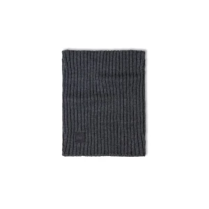 Komin Buff Knitted Merino Wool Neckwarmer Norval Grey Heather