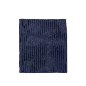 Komin Buff Knitted Merino Wool Neckwarmer Norval Midnight