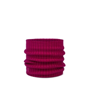 Komin Buff Knitted Merino Wool Neckwarmer Norval Orchid