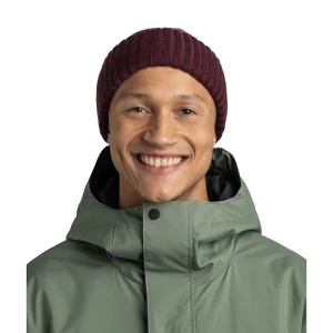 Czapka Buff Merino Knitted Hat ERVINY MAROON