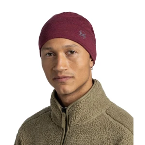 Czapka Buff Midweight Merino Wool Beanie MELANGE TIBETAN RED