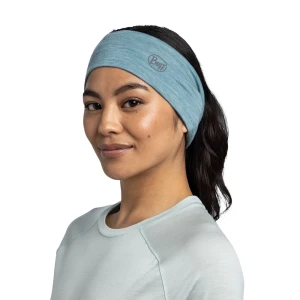 Opaska Buff Lightweight Merino Wool Headband SOLID POOL
