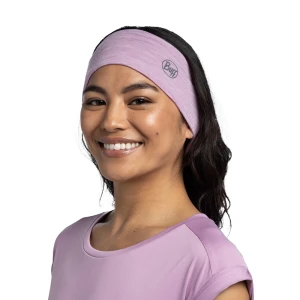 Opaska Buff Lightweight Merino Wool Headband SOLID PANSY