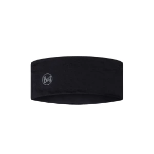 Opaska Buff Lightweight Merino Wool Headband SOLID BLACK