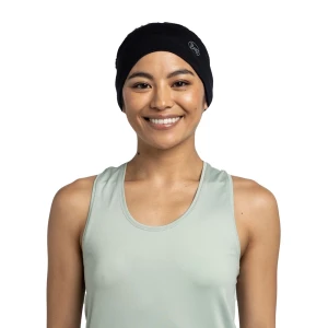 Opaska Buff Lightweight Merino Wool Headband SOLID BLACK