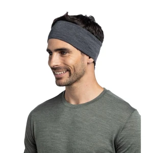 Opaska Buff Lightweight Merino Wool Headband SOLID GREY