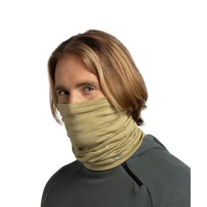 Chusta Buff Midweight Merino Wool MELANGE GINGKO