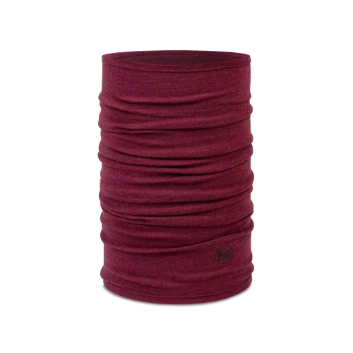 Chusta Buff Midweight Merino Wool MELANGE TIBETAN RED