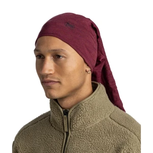 Chusta Buff Midweight Merino Wool MELANGE TIBETAN RED