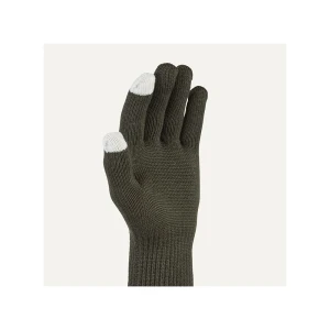 Rękawice Sealskinz Hanworth Solo Merino Glove Olive