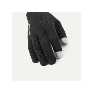 Rękawice Sealskinz Hanworth Solo Merino Glove Black