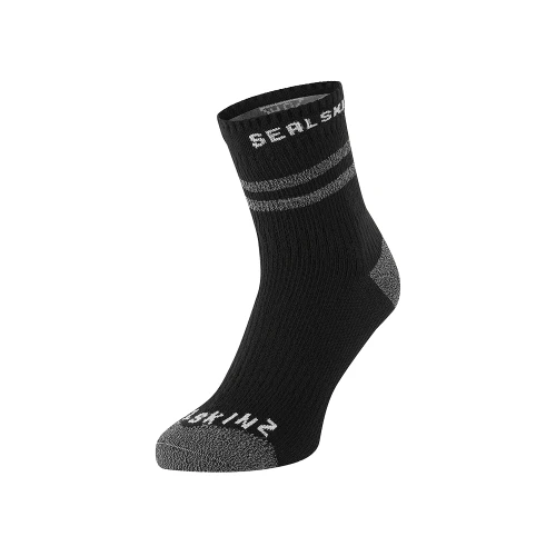 Skarpety wodoodporne Sealskinz Mautby Waterproof Warm Weather Ankle Hydrostop Black M 39-42