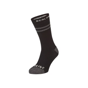 Skarpety wodoodporne Sealskinz Scoulton Waterproof Warm Weather Mid Hydrostop Black S 36-38