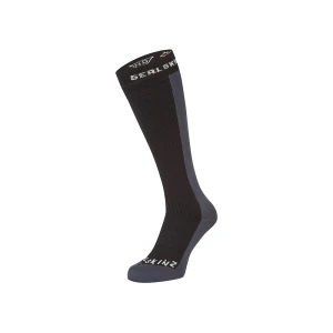 Skarpety wodoodporne Sealskinz Worstead Waterproof Cold Weather Knee Black L 43-46