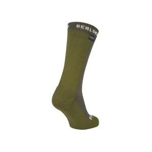 Skarpety wodoodporne Sealskinz Starston Waterproof Cold Weather Mid Olive L 43-46