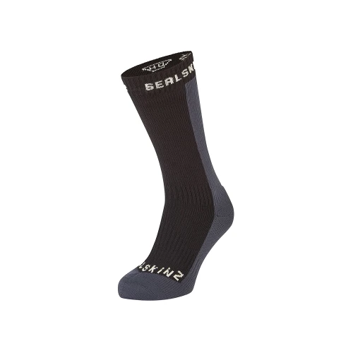 Skarpety wodoodporne Sealskinz Starston Waterproof Cold Weather Mid Black M 39-42