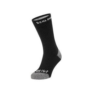 Skarpety wodoodporne Sealskinz Briston Waterproof All Weather Mid Hydrostop Black S 36-38
