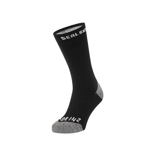 Skarpety wodoodporne Sealskinz Briston Waterproof All Weather Mid Hydrostop Black S 36-38
