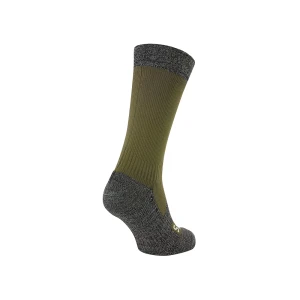 Skarpety wodoodporne Sealskinz Raynham Waterproof All Weather Mid Olive L 43-46