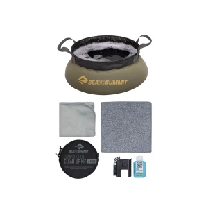 Zestaw kuchenny Sea To Summit Camp Kitchen Clean-Up Kit 6 Piece Set z płynem