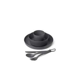 Zestaw naczyń Sea To Summit Camp Dinnerware (6pc) Charcoal