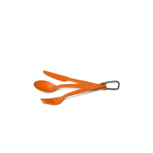 Sztućće Sea To Summit Camp Cutlery Set Burnt Orange