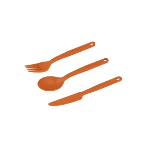 Sztućće Sea To Summit Camp Cutlery Set Burnt Orange