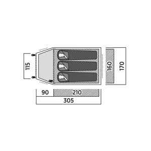 Namiot Easy Camp Setesdal 3
