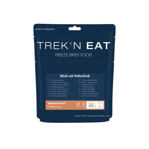 Liofilizowane danie Trek`n Eat Musli z napojem owsianym 150g (300g)