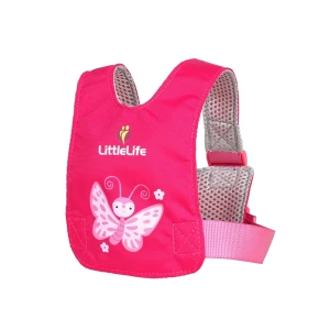 Szelki bezpieczeństwa LittleLife Toddler Reins Pink Butterfly