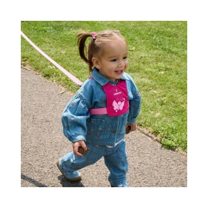 Szelki bezpieczeństwa LittleLife Toddler Reins Pink Butterfly