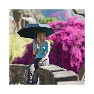 Parasol Lifeventure Trek Umbrella Medium Black