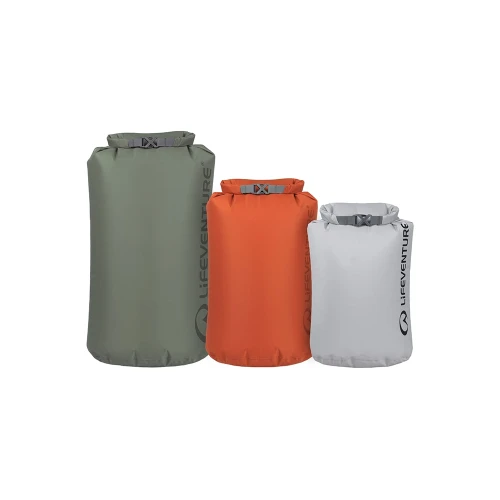 Zestaw woreczków Lifeventure Stormlight Dry Bag Multipack (5L ,10L , 25L) Earth Tones