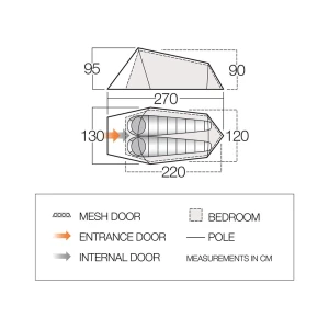 Namiot Vango Soul 200 Peridot Green