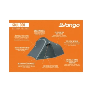 Namiot Vango Soul 300 Peridot Green