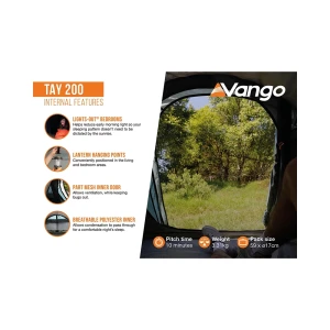 Namiot Vango Tay 200 Peridot Green