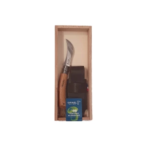 Nóż składany Opinel dla grzybiarzy No. 8 z etui new