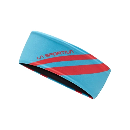 Opaska La Sportiva Diagonal Headband Malibu Blue/Hibiscus