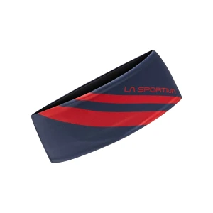 Opaska La Sportiva Diagonal Headband Night Sky/Mountain Red