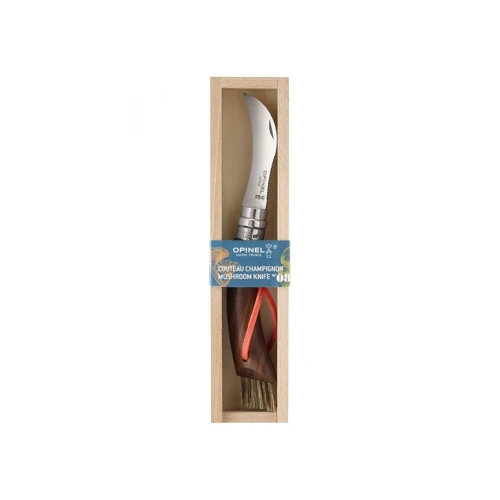 Nóż składany Opinel dla grzybiarzy No. 8 Black