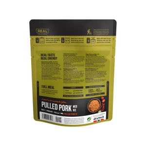 Liofilizowane danie REAL TURMAT FIELD MEAL Szarpana wieprzowina z ryżem 550 g
