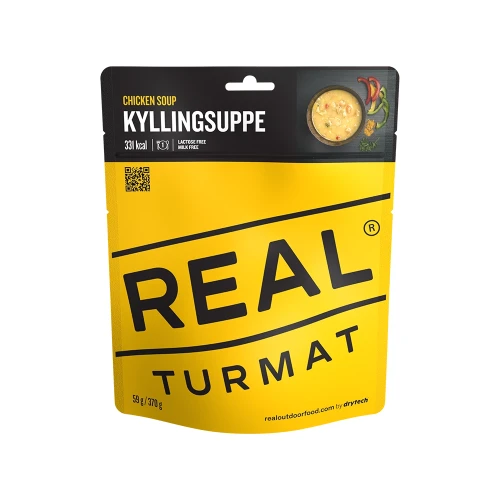 Liofilizowane danie REAL TURMAT Zupa z kurczaka 370 g