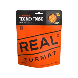 Liofilizowane danie REAL TURMAT Dorsz w stylu Tex-Mex 103 g (500 g)