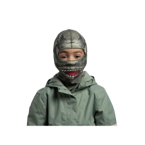 Kominiarka dziecięca Buff Polar Balaclava Dinochi Beetle Green