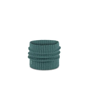 Komin Buff Knitted Merino Wool Neckwarmer Norval GREEN