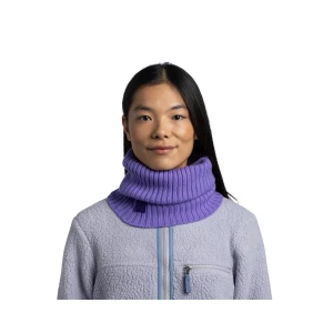 Komin Buff Knitted Merino Wool Neckwarmer Norval IRIS
