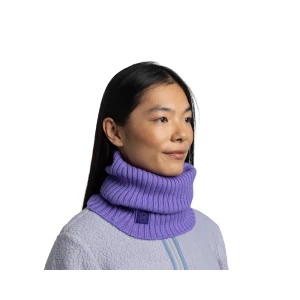 Komin Buff Knitted Merino Wool Neckwarmer Norval IRIS