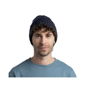Czapka Buff Merino Wool Hat Norval NIGHTBLUE