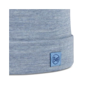 Czapka Buff Heavyweight Merino Wool SOLID LIGHT BLUE