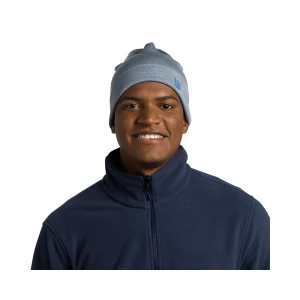 Czapka Buff Heavyweight Merino Wool SOLID LIGHT BLUE